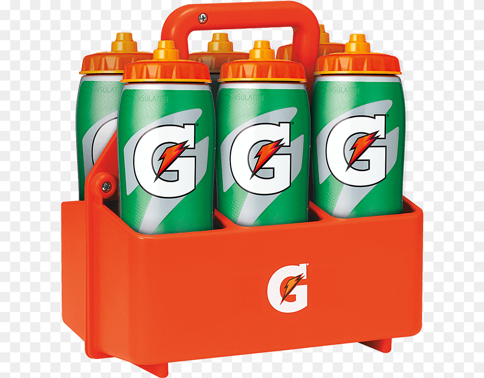 Gatorade Bottle Carrier, Can, Tin, Cylinder Free Transparent Png