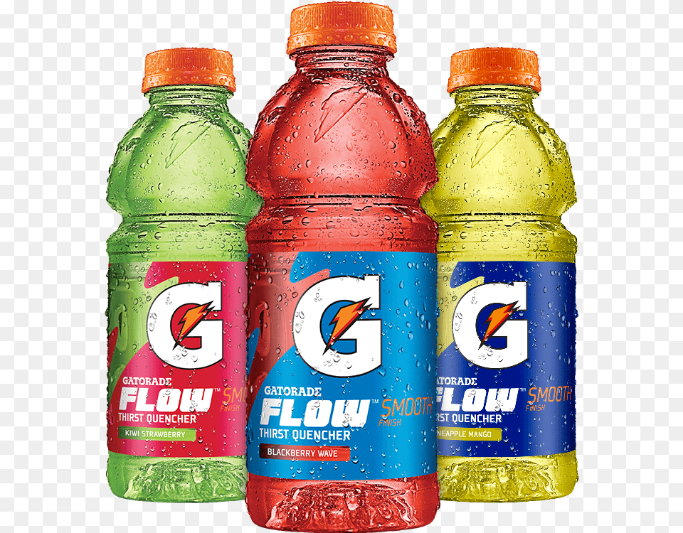 Gatorade Flow Sports Drink Citrus Crash 32 Fl Oz, Bottle, Beverage, Pop Bottle, Soda Free Transparent Png