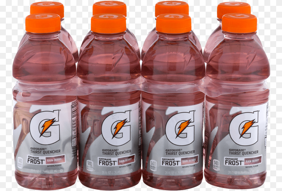 Gatorade Frost Rain Berry 8pk Of 20oz Btls Blue Cherry Vs Cool Blue, Bottle, Can, Tin Png