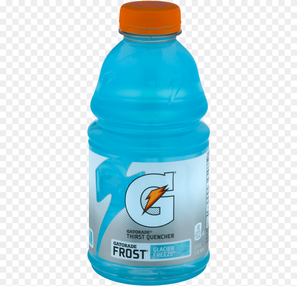 Gatorade G Frost Thirst Quencher Glacier Freeze 32 Plastic Bottle, Water Bottle, Shaker Png