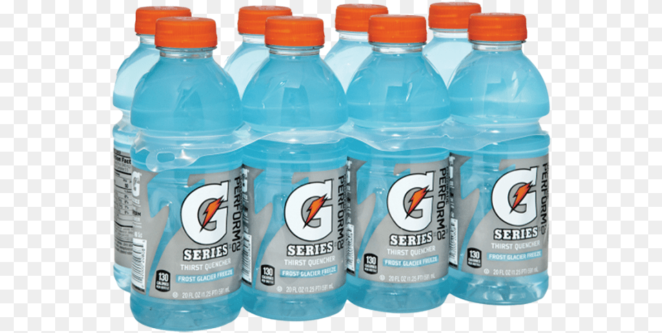 Gatorade Glacier Freeze Plastic Bottle, Water Bottle, Can, Tin, Beverage Free Png Download