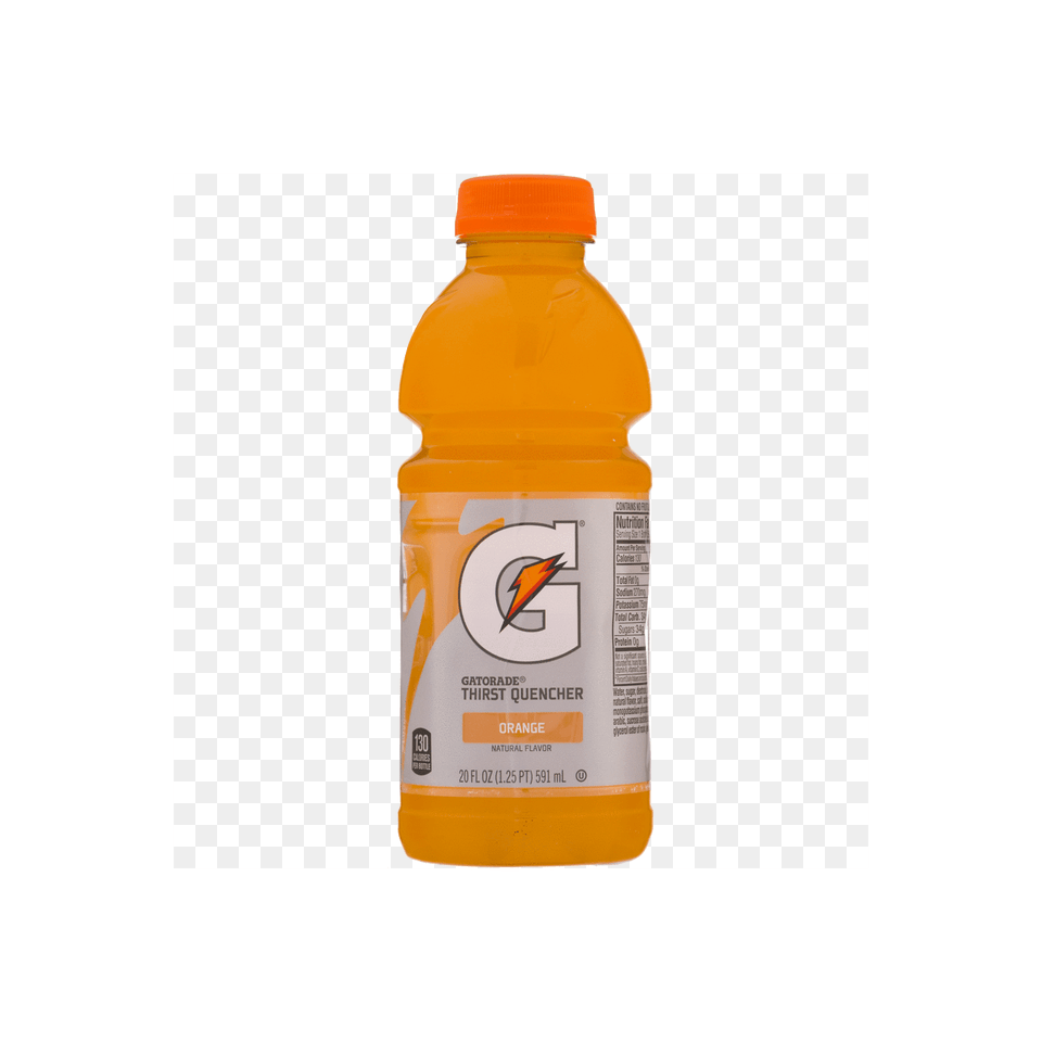 Gatorade Orange Sports Drink, Beverage, Juice, Orange Juice, Bottle Png