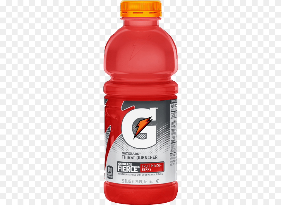 Gatorade Thirst Quencher Green Apple Fierce, Bottle, Food, Ketchup Free Png Download