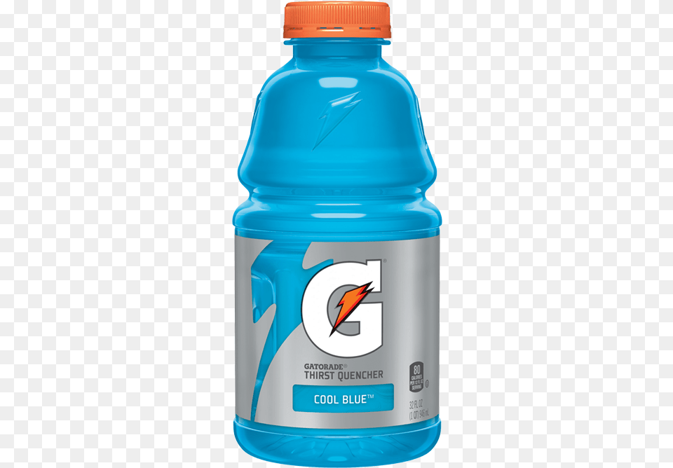 Gatorade Transparent Blue Gatorade Cool Blue, Bottle, Shaker, Water Bottle Png Image