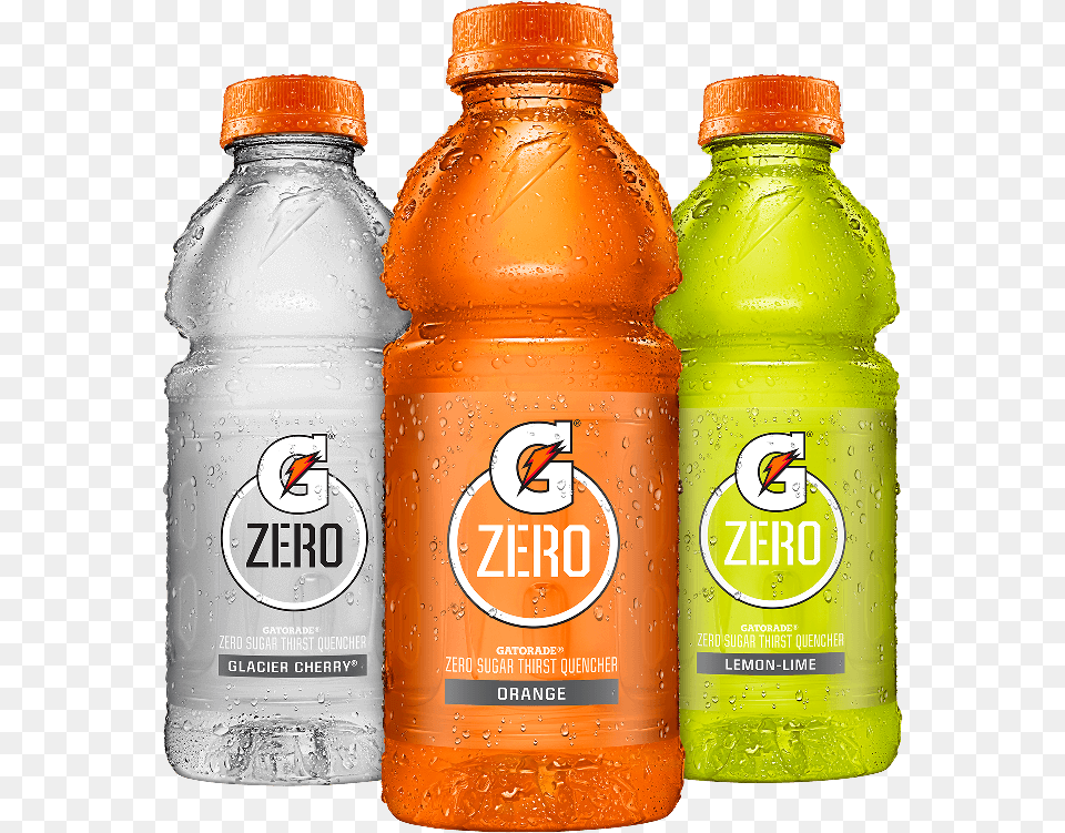 Gatorade Zero Thirst Quencher Download Gatorade Zero, Bottle, Beverage, Pop Bottle, Soda Png Image