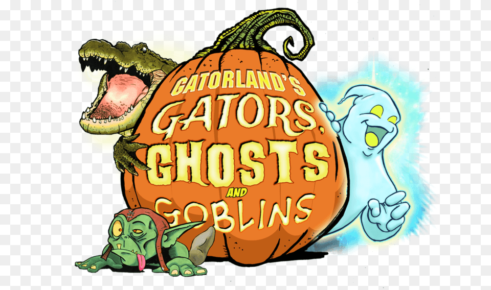 Gators Ghosts And Goblins Halloween Event U2013 Gatorland Gatorland Halloween, Face, Head, Person Png Image