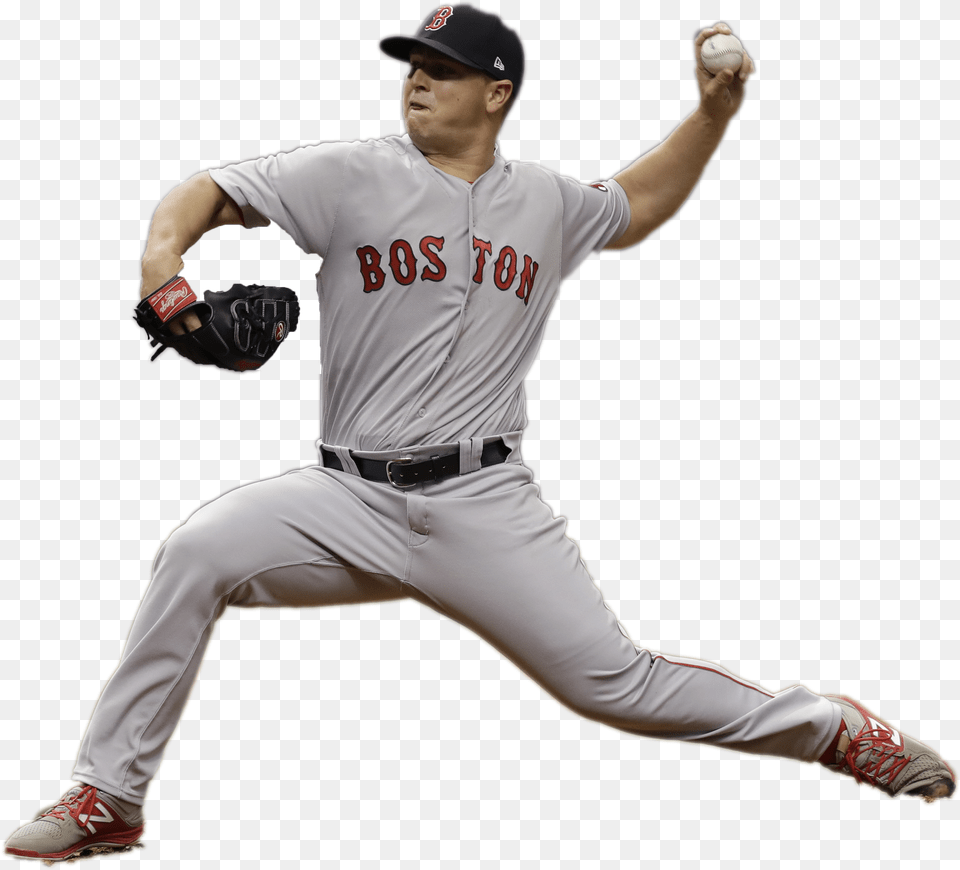 Gators In Mlb Pitcher Baseball White Background Full Baseball Pitcher Transparent Background, Glove, Person, Clothing, People Free Png Download