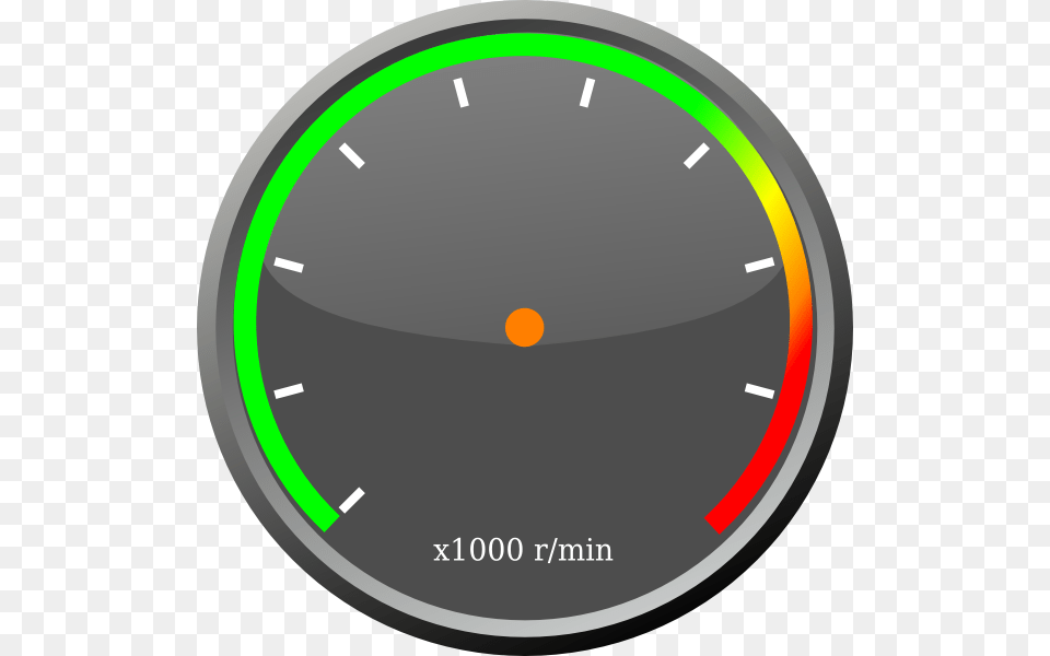 Gauge For Speedmeter Clip Art, Tachometer, Disk Free Transparent Png