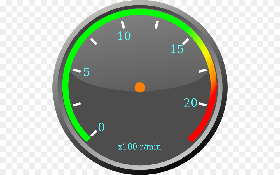 Gauge For Speedmeter Clip Art, Tachometer, Disk Free Png