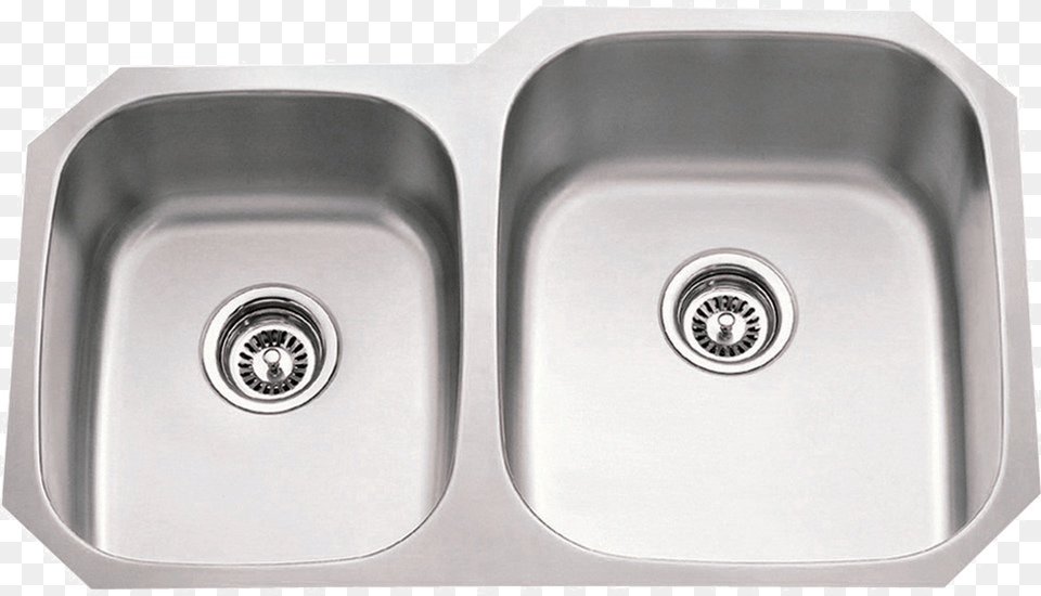 Gauge Kitchen Sink Two Unequal Bowls Sink, Double Sink, Hot Tub, Tub Free Png