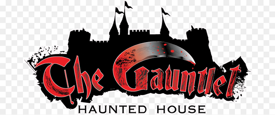 Gauntlet Gauntlet Haunted House, Logo, Text Free Transparent Png