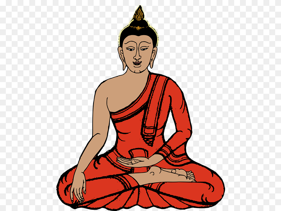 Gautama Buddha, Art, Adult, Male, Man Free Transparent Png