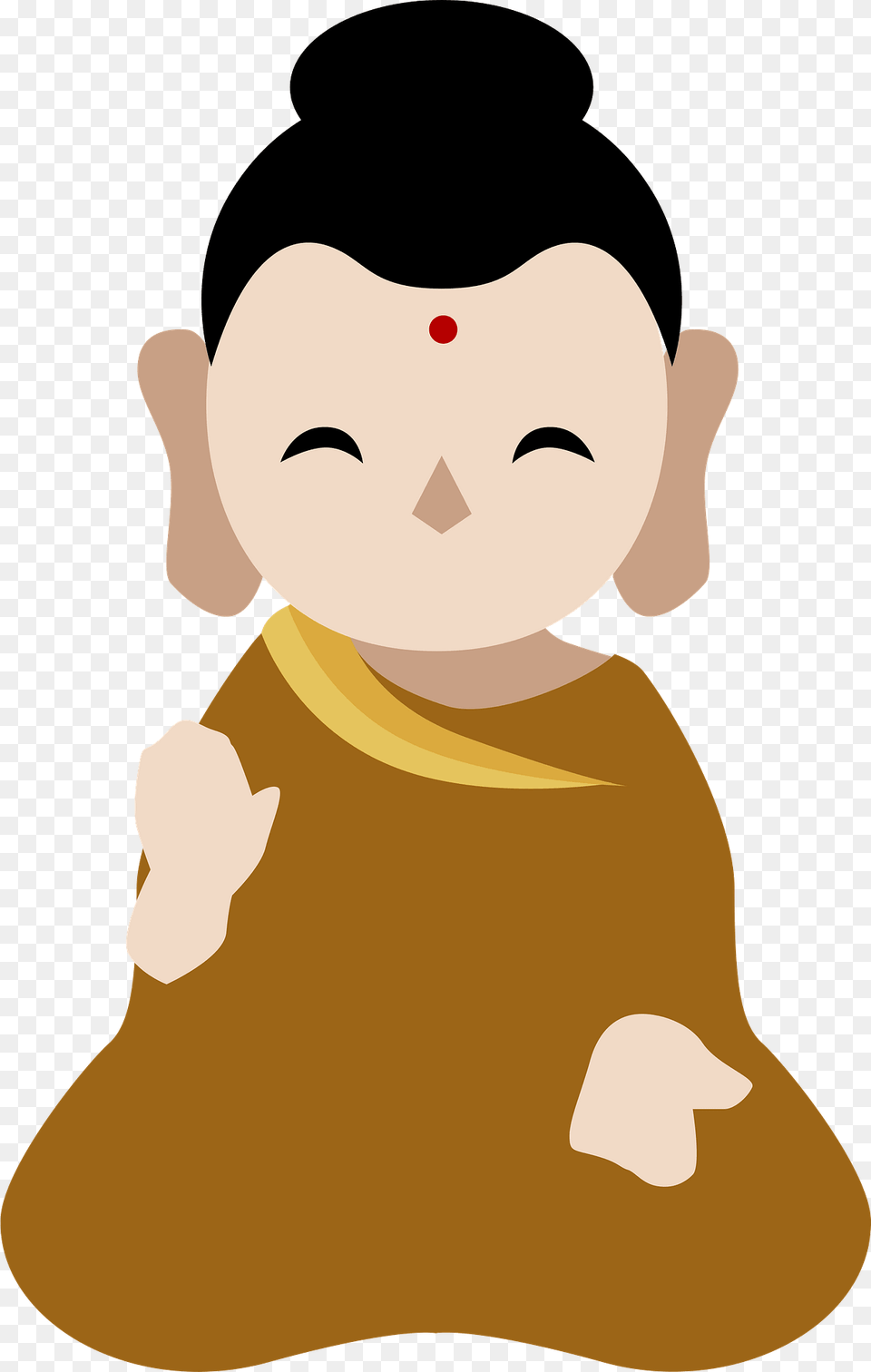 Gautama Buddha Clipart, Baby, Person, Face, Head Free Transparent Png