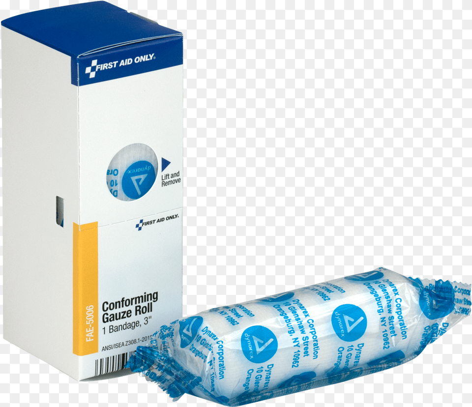 Gauze Roll Bandage 3 In First Aid Only Refill For Smartcompliance General Business, Bottle, Mailbox, Toothpaste Free Transparent Png
