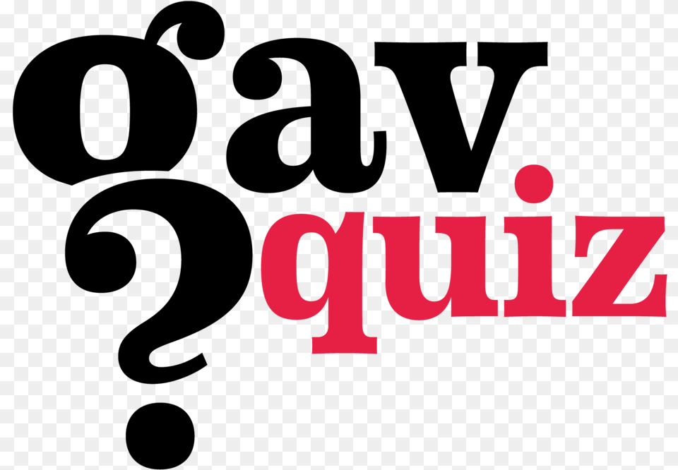 Gav Quiz Logo, Text Free Transparent Png