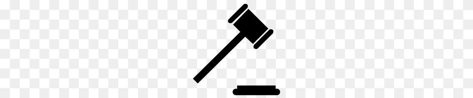 Gavel, Gray Free Png Download