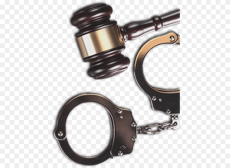 Gavel And Handcuffs Key, Smoke Pipe, Device Free Png Download