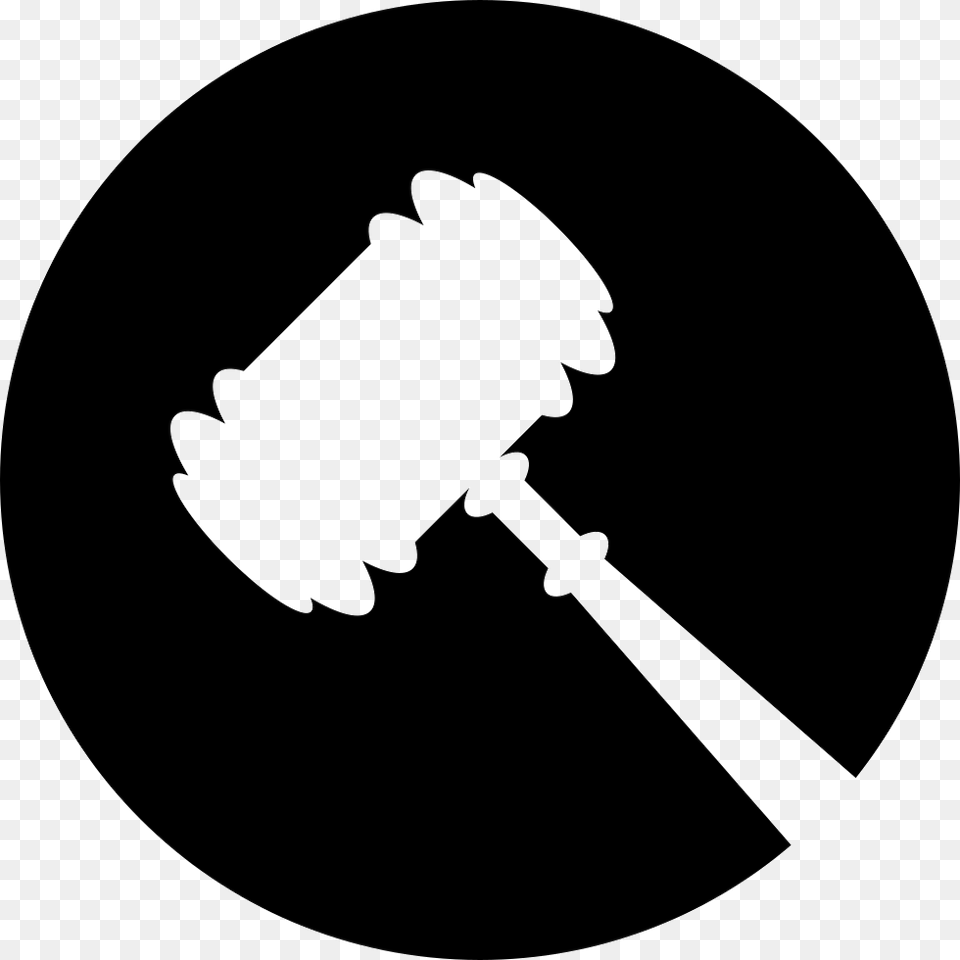 Gavel Computer Icons Law Symbol Judge Symbol Law Black And White, Device, Hammer, Tool Free Png