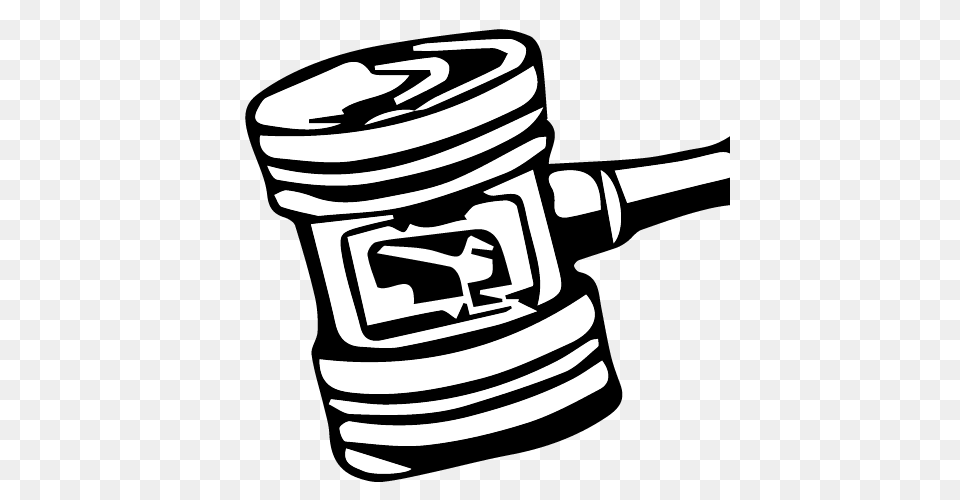 Gavel Icon Blk Speckmann Realty Auction Services Inc, Device, Hammer, Tool Free Png Download