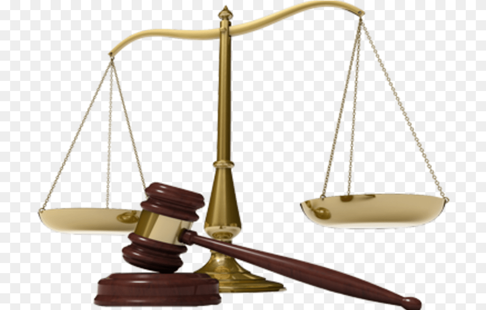 Gavel Justice Stock Photography Judge Scales Of Justice And Gavel, Scale, Chandelier, Lamp, Device Free Transparent Png