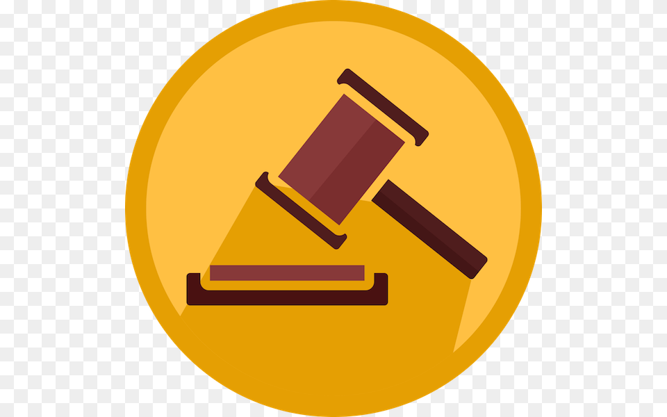 Gavel Lawsuit Icon, Device, First Aid, Hammer, Tool Free Transparent Png