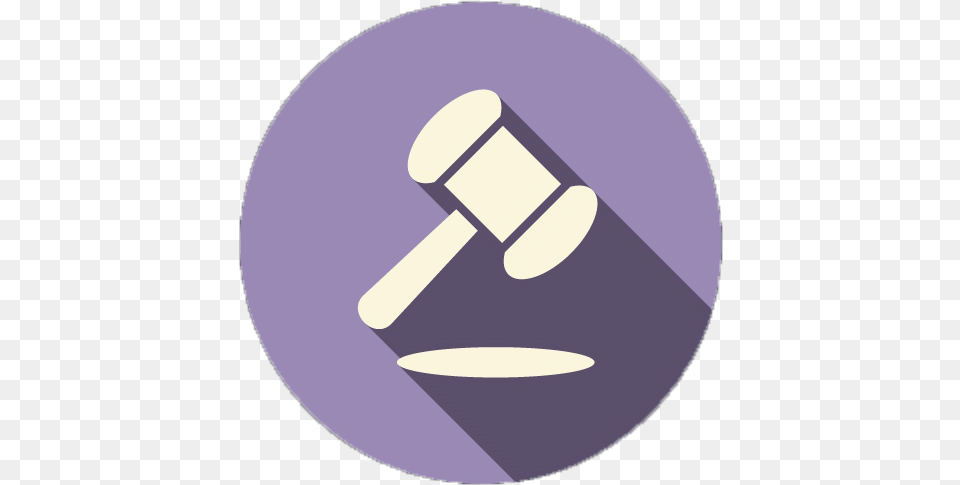 Gavel No Background Circle Vippng Court, Lighting, Device, Disk, Hammer Png Image