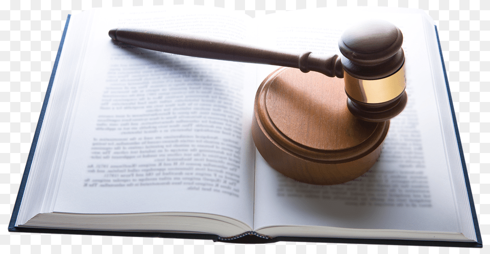 Gavel With Law Book Publication, Device, Hammer, Tool Png Image