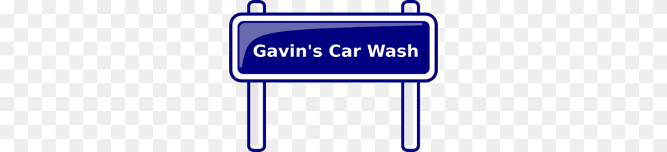 Gavin S Car Wash Clip Art, Sign, Symbol, Bus Stop, Outdoors Free Png Download