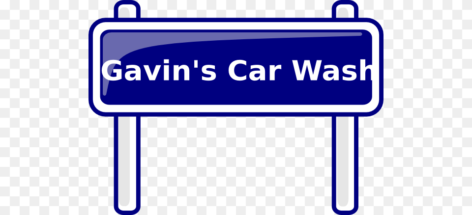 Gavin S Car Wash Clip Art, Sign, Symbol, Bus Stop, Outdoors Free Png Download
