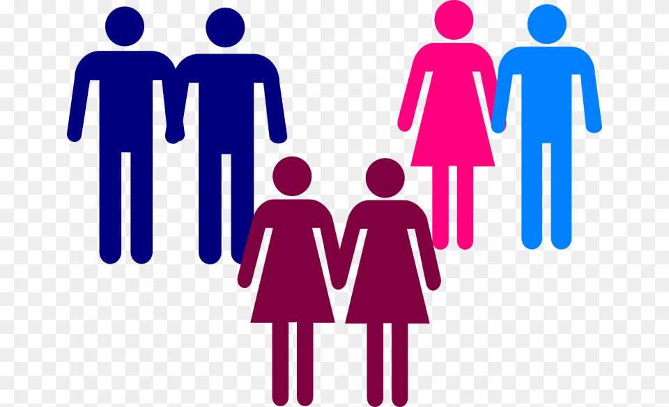 Gay And Straight Couple, Sign, Symbol, Person, Boy Free Transparent Png
