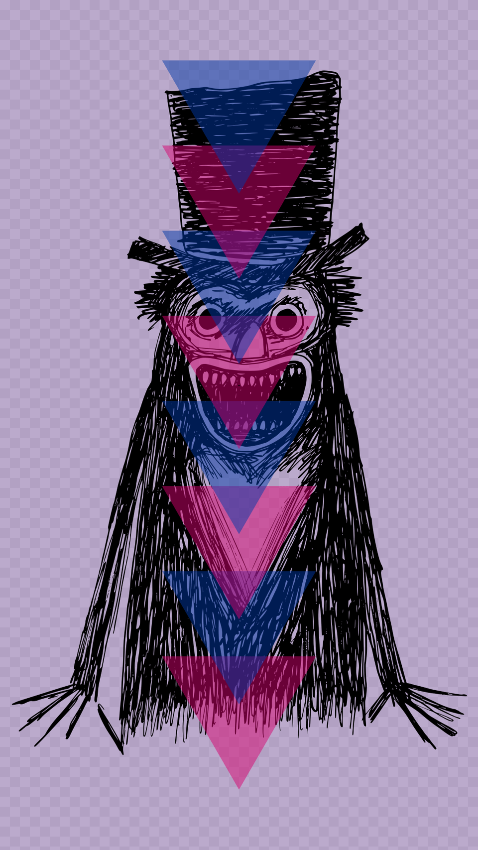Gay Babadook Illustration, Art, Graphics, Nature, Outdoors Png