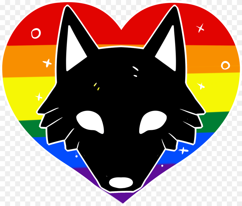 Gay Furry Pride Pan Furry Pride, Sticker Free Transparent Png