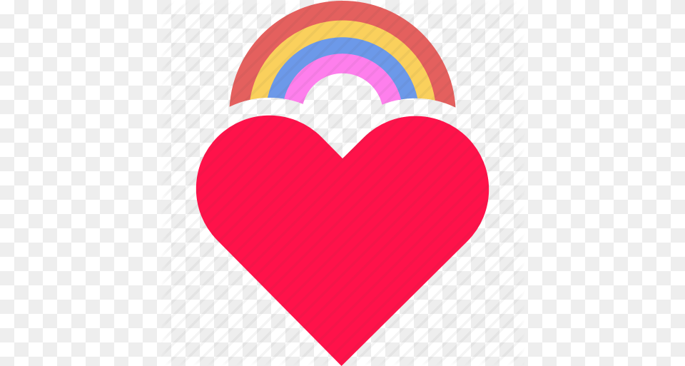 Gay Heart Valentine Lgbt Queer Icon Girly, Ping Pong, Ping Pong Paddle, Racket, Sport Free Png Download