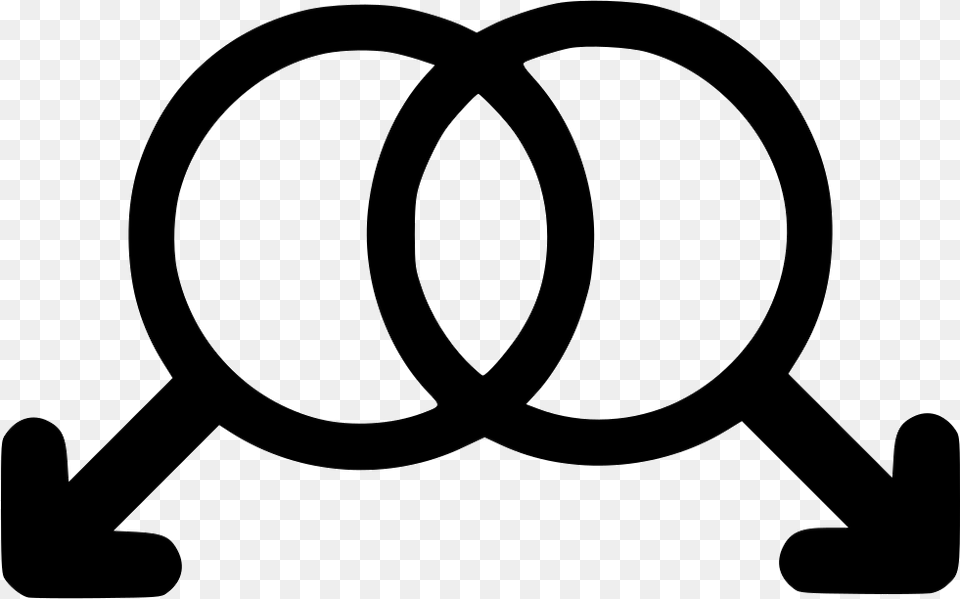 Gay Symbol Simbolo Femenino Y Masculino Significado Free Transparent Png