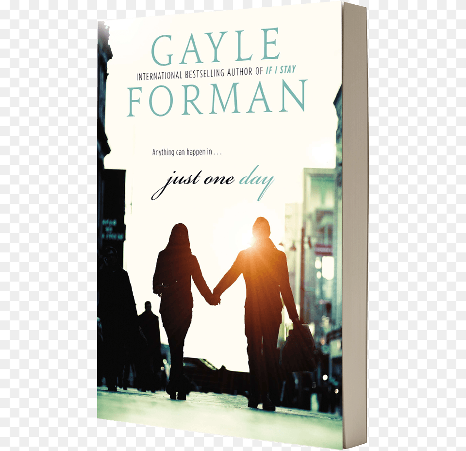 Gayle Forman Books Just One Day, Book, Publication, Man, Person Png Image