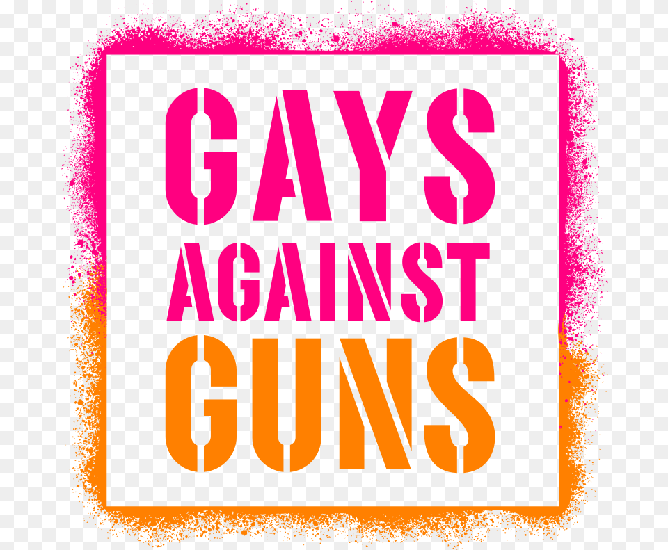 Gays Against Guns Logo, Purple, Advertisement, Poster, Text Png