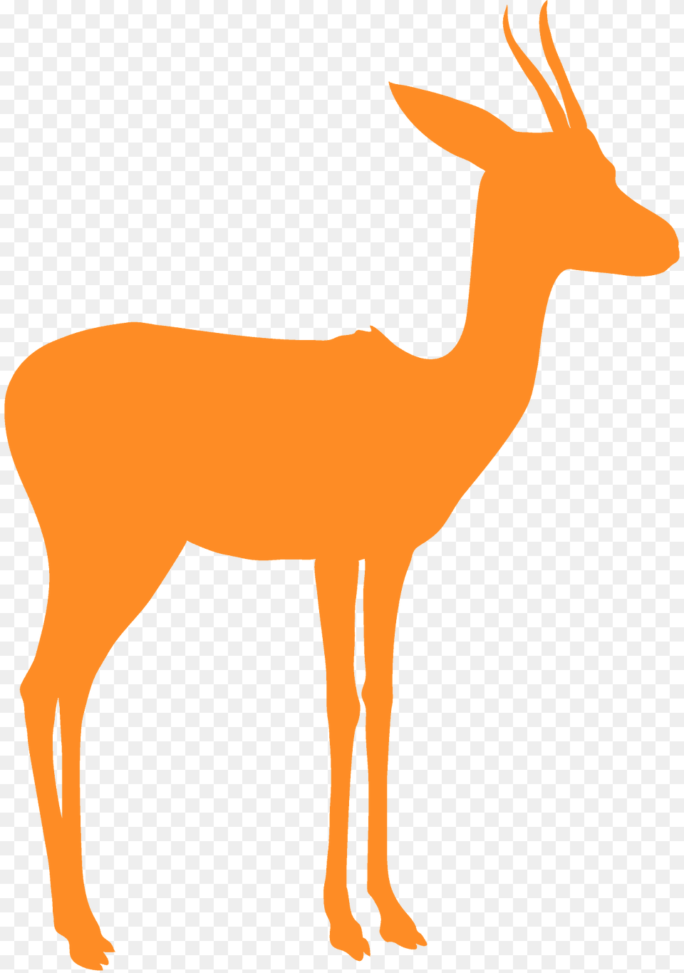 Gazelle Silhouette, Impala, Animal, Antelope, Wildlife Free Transparent Png