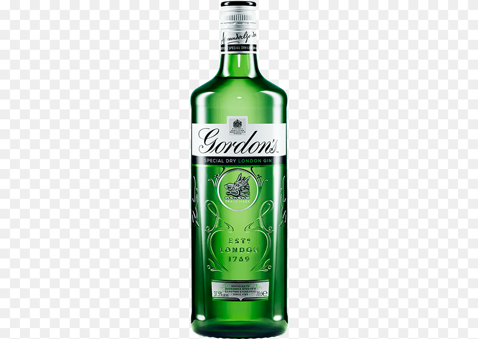 Gb Bottle Gordons Gin, Alcohol, Beverage, Liquor, Beer Png Image