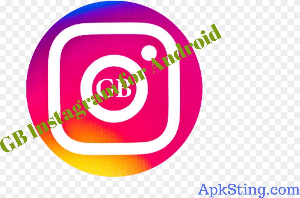 Gb Instagram Apk Circle, Logo, Art, Graphics, Disk Free Png Download