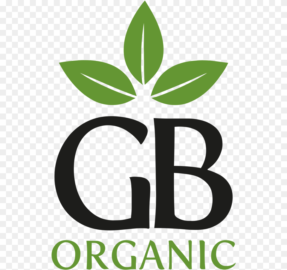 Gb Organic Logo, Green, Herbal, Herbs, Leaf Free Png Download