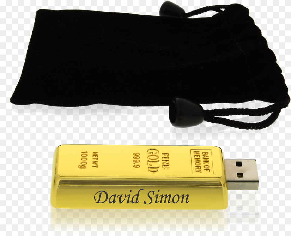 Gb Usb Flash Drive Gold Bar Usb Flash Drive, Adapter, Electronics Png