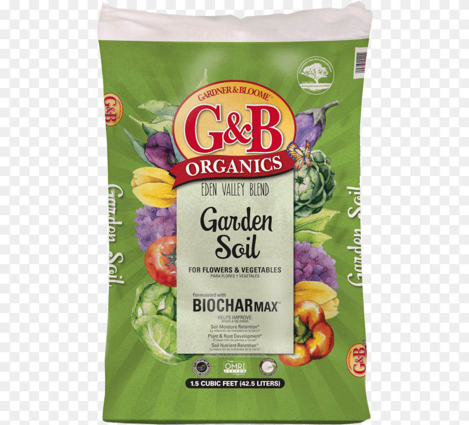 Gbo Garden Soil With Biocharmax Kellogg Supply Inc 8040 Gampb Organics Blue Ribbon, Advertisement, Poster, Food, Produce Free Png Download