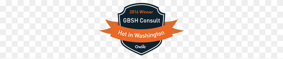 Gbsh Consult Group Hot In Washington Dc Owler Award, Logo, Badge, Symbol Free Transparent Png