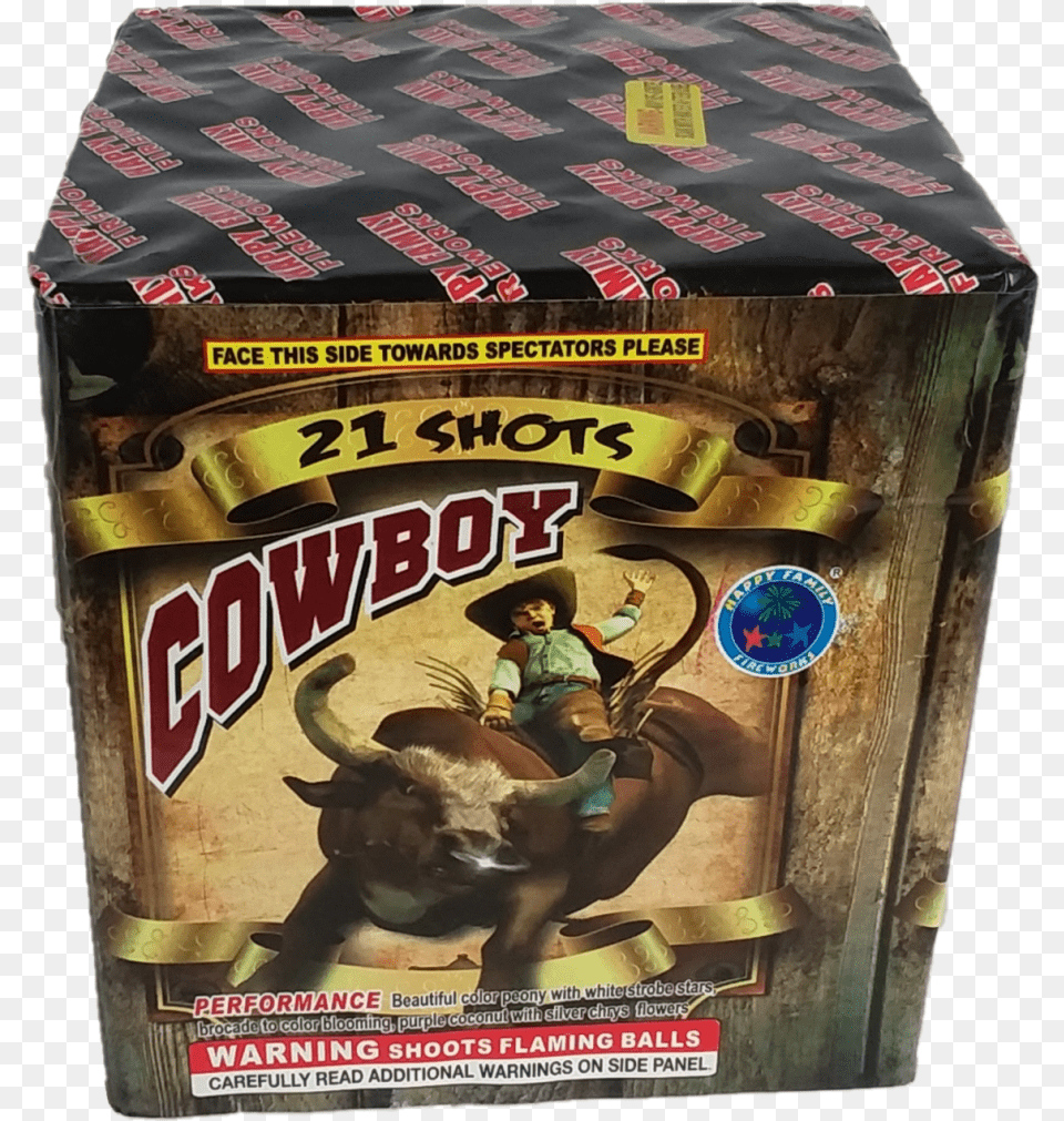 Gc Gazing Cowboy C Carton, Baby, Person, Animal, Bull Png