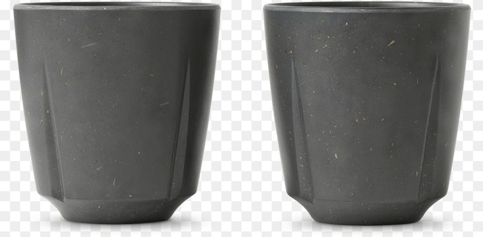 Gc Take Mug 32 Cl Dark Grey 2 Pcs Gc Take Flowerpot, Jar, Pottery, Vase, Cup Free Png Download