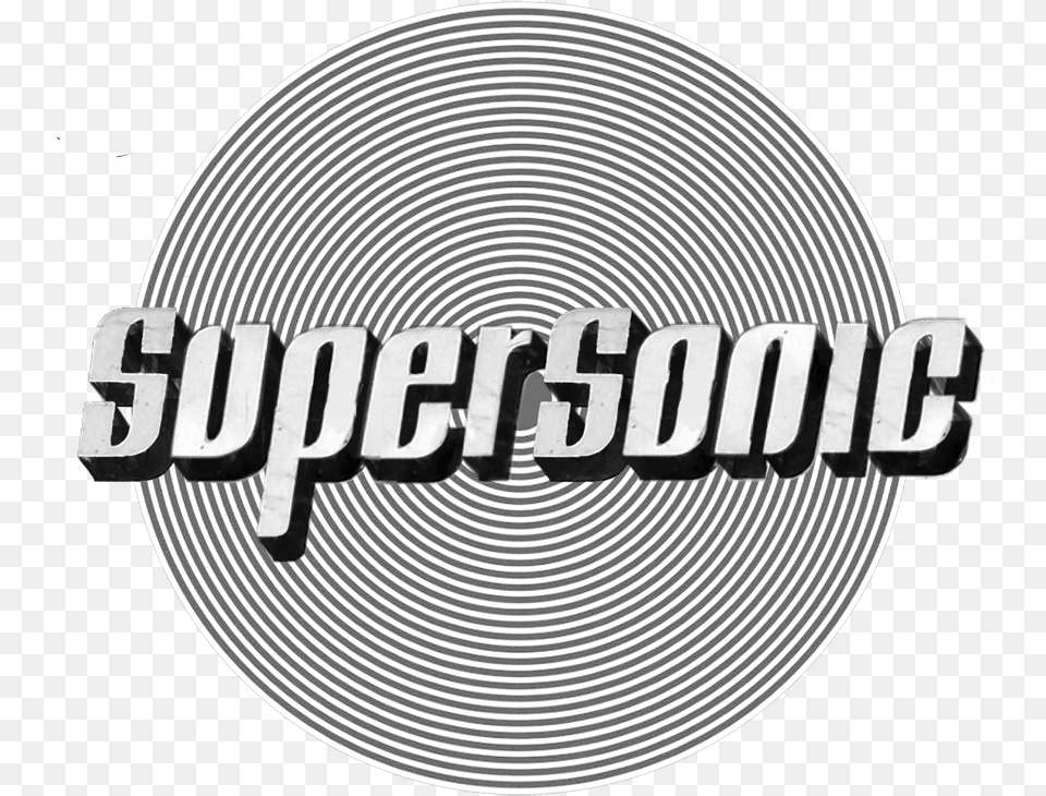 Gcr Supersonic Circle, Spiral, Text Png