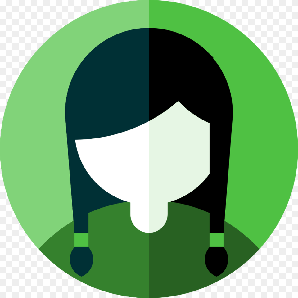 Gd Avatar Schoolgirl Circle, Green, Clothing, Hardhat, Helmet Free Png