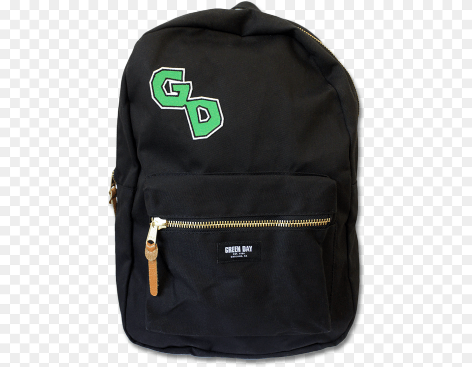 Gd Custom Backpack Backpack Green Day, Bag, Clothing, Coat, Jacket Png Image