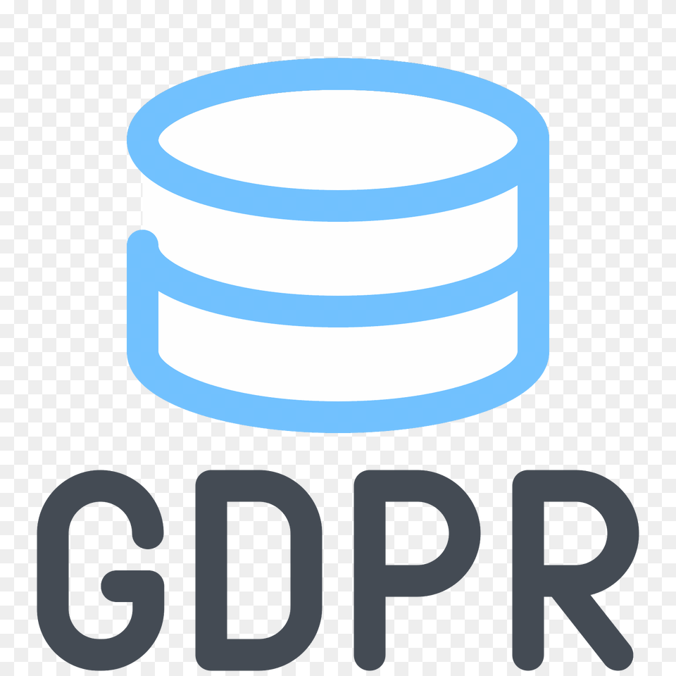 Gdpr Database Icon, Cylinder Free Transparent Png