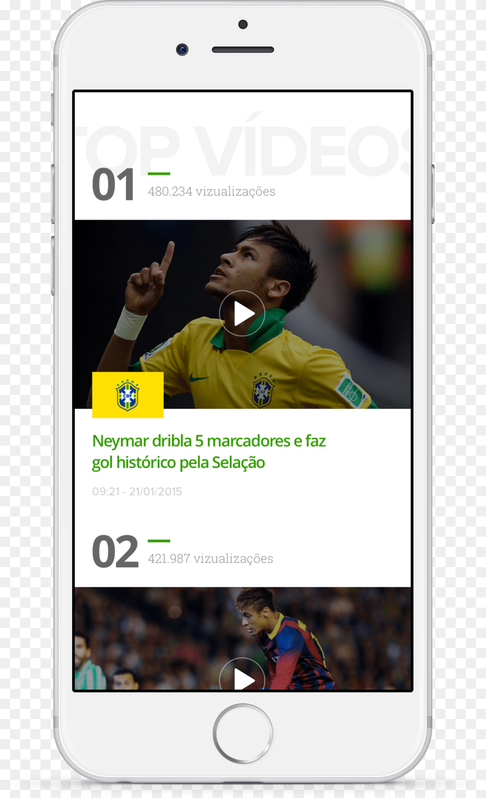 Ge 3 Top Videos Neymar Smartphone, Electronics, Phone, Mobile Phone, Adult Free Png Download